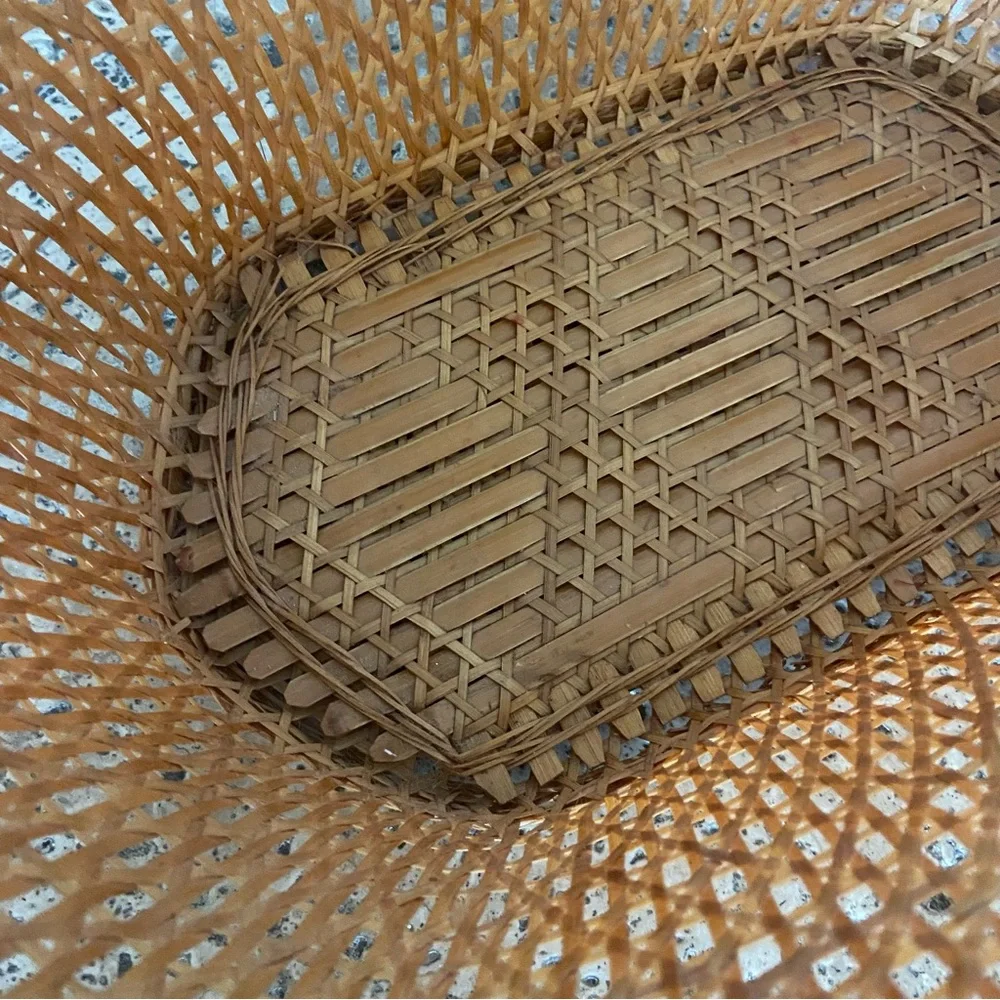3/$25 Natural Woven Basket Rattan